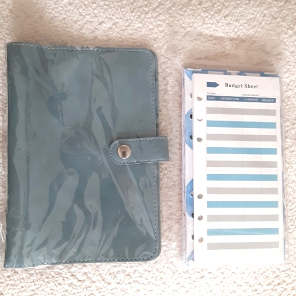 NIP A6 Budget binder with envelopes and budget sheets